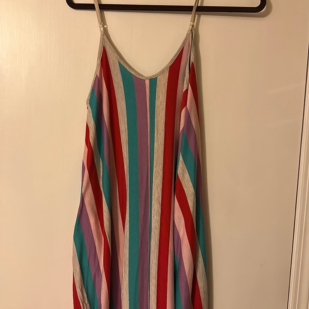 Super cute striped maxi dress